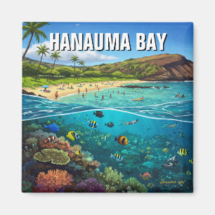 Imã Viagem de Hanauma Bay Oahu Hawaii