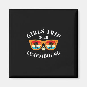 Imã Viagem de Meninas 2026 Luxemburgo Férias de Primav