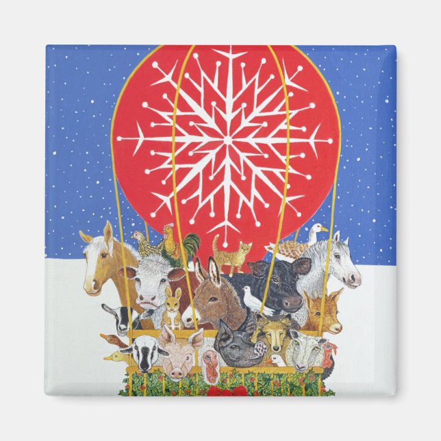 Imã Viagem de Natal (Frente)