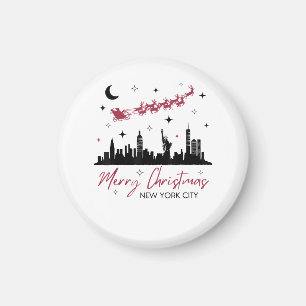 Imã Viagem de Natal para Nova York, Feliz Natal Nova