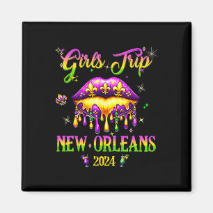 Imã Viagem de Nova Orleans para raparigas 2024 Mardi G