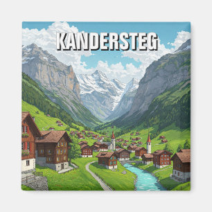 Imã Viagem de Suiça de Kandersteg