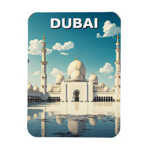 Ímã Viagem de UAE da Grande Mesquita de Dubai