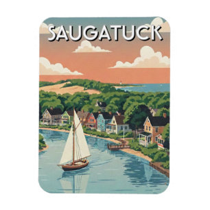 Ímã Viagem de veleiro Saugatuck Michigan