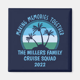 Imã Viagem de Verão de Reunião da Família Personalizad