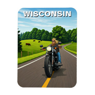 Ímã Viagem de Wisconsin