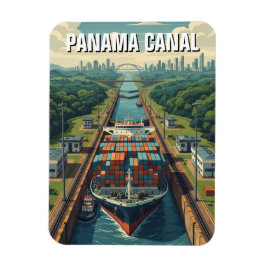 Ímã Viagem do Canal do Panamá
