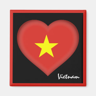Imã viagem do Coração Vietnamita e Vietnamita/esport