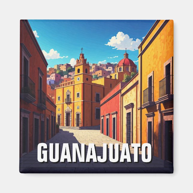 Imã Viagem do Guanajuato México (Frente)