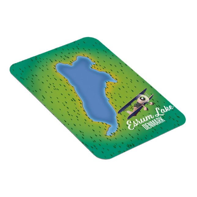 Ímã Viagem do Lago Esrum (Lado Direito)