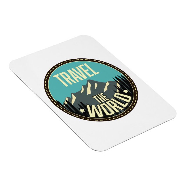 Ímã Viagem do mundo (Lado Direito)