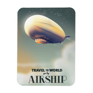 Ímã Viagem do mundo por Airship