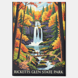 Imã Viagem do Parque Estadual de Glen Rickets