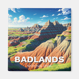 Imã Viagem do Parque Nacional Badlands