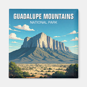 Imã Viagem do Parque Nacional da Guadalupe