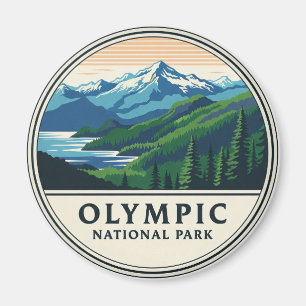 Imã Viagem do Parque Nacional da olimpiadas Washington
