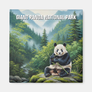 Imã Viagem do Parque Nacional do Giant Panda