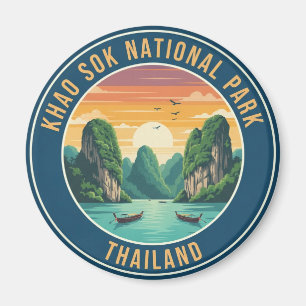 Imã Viagem do Parque Nacional do Tailândia Khao Sok