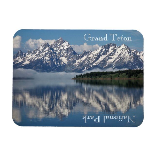 Ímã Viagem do Parque Nacional Grand Teton (Horizontal)