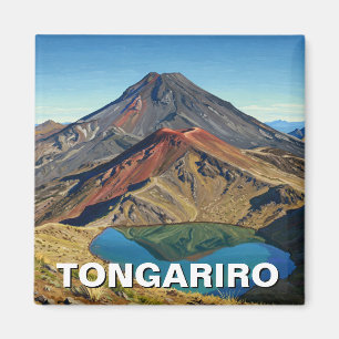 Imã Viagem do Parque Nacional Tongariro Nova Zelândia
