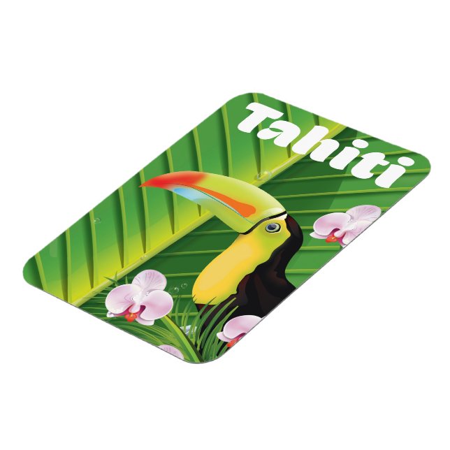 Ímã Viagem do Taiti Toucan (Left Side)