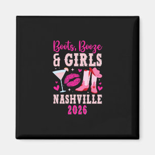 Imã Viagem engraçada de meninas de Nashville 2026 Féri