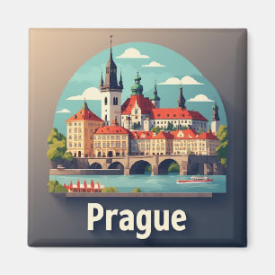 Imã Viagem Europeia Praga