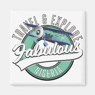 Imã Viagem explore o fabuloso logotipo do Egito. Ímã