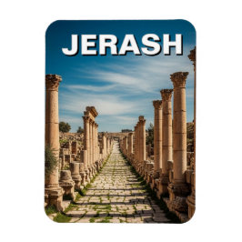 Ímã Viagem Jerash Jordânia