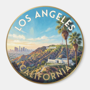 Imã Viagem Los Angeles Califórnia Hollywood