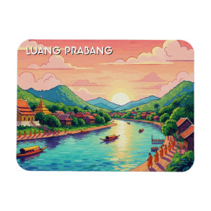 Ímã Viagem Luang Prabang Laos