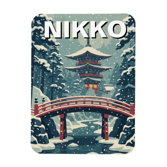 Ímã Viagem Nikko Japão (Vertical)