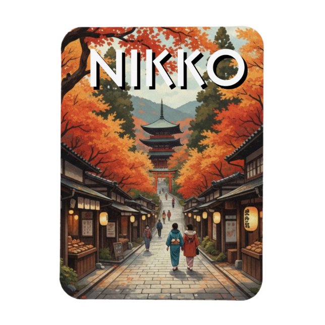 Ímã Viagem Nikko Japão (Vertical)