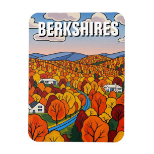 Ímã Viagem para Berkshires Massachusetts