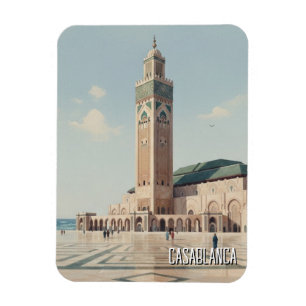 Ímã Viagem para Casablanca Marrocos