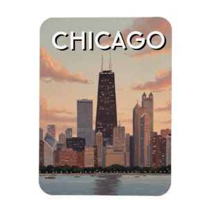 Ímã Viagem para Chicago Illinois