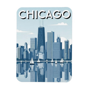 Ímã Viagem para Chicago Illinois