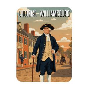 Ímã Viagem para Colonial Williamsburg Virgínia