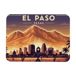 Ímã Viagem para El Paso Texas