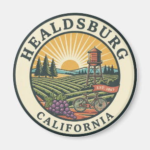 Imã Viagem para Healdsburg Califórnia
