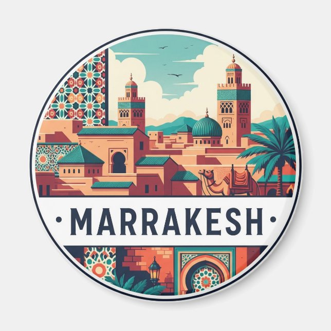 Imã Viagem para Marraquexe Marrocos (Frente)