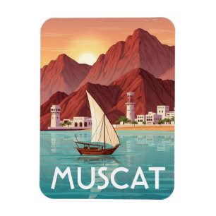 Ímã Viagem para Mascate Omã
