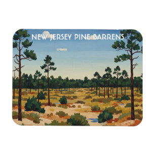 Ímã Viagem para Pine Barrens Nova Jersey