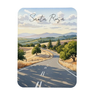 Ímã Viagem para Santa Rosa, Califórnia