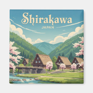 Imã Viagem para Shirakawa Gifu Japão