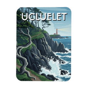 Ímã Viagem para Ucluelet na Ilha de Vancouver