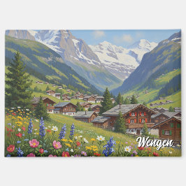 Imã Viagem para Wengen Suíça