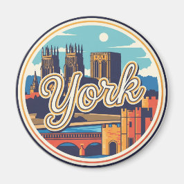 Imã Viagem para York Inglaterra