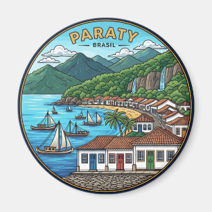 Imã Viagem Paraty Brazil
