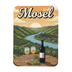 Ímã Viagem pela Mosel Alemanha